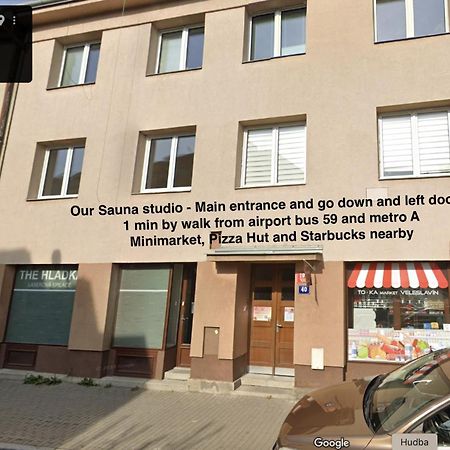Sauna Studio Near Centre/Airport Praha Eksteriør bilde