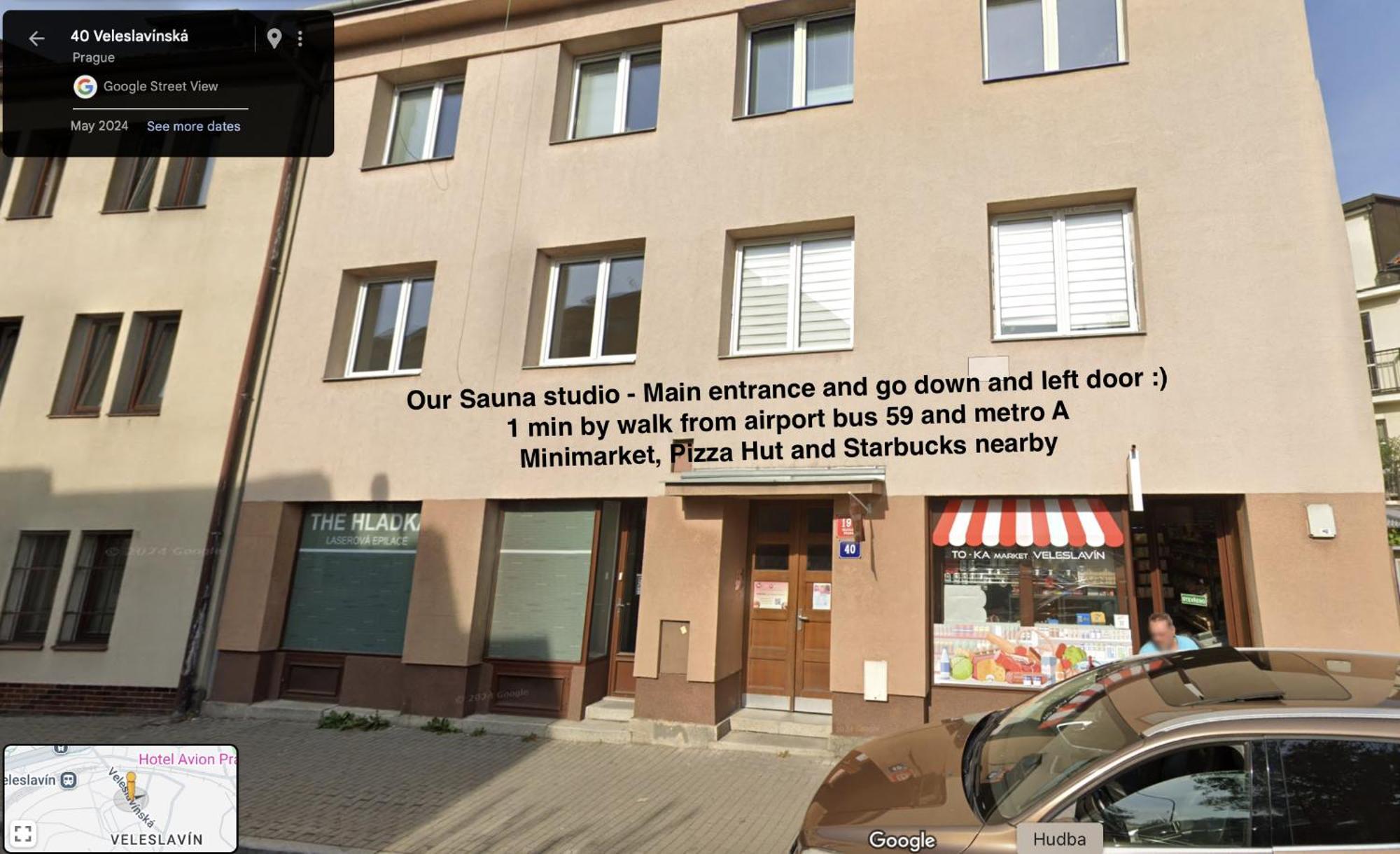 Sauna Studio Near Centre/Airport Praha Eksteriør bilde